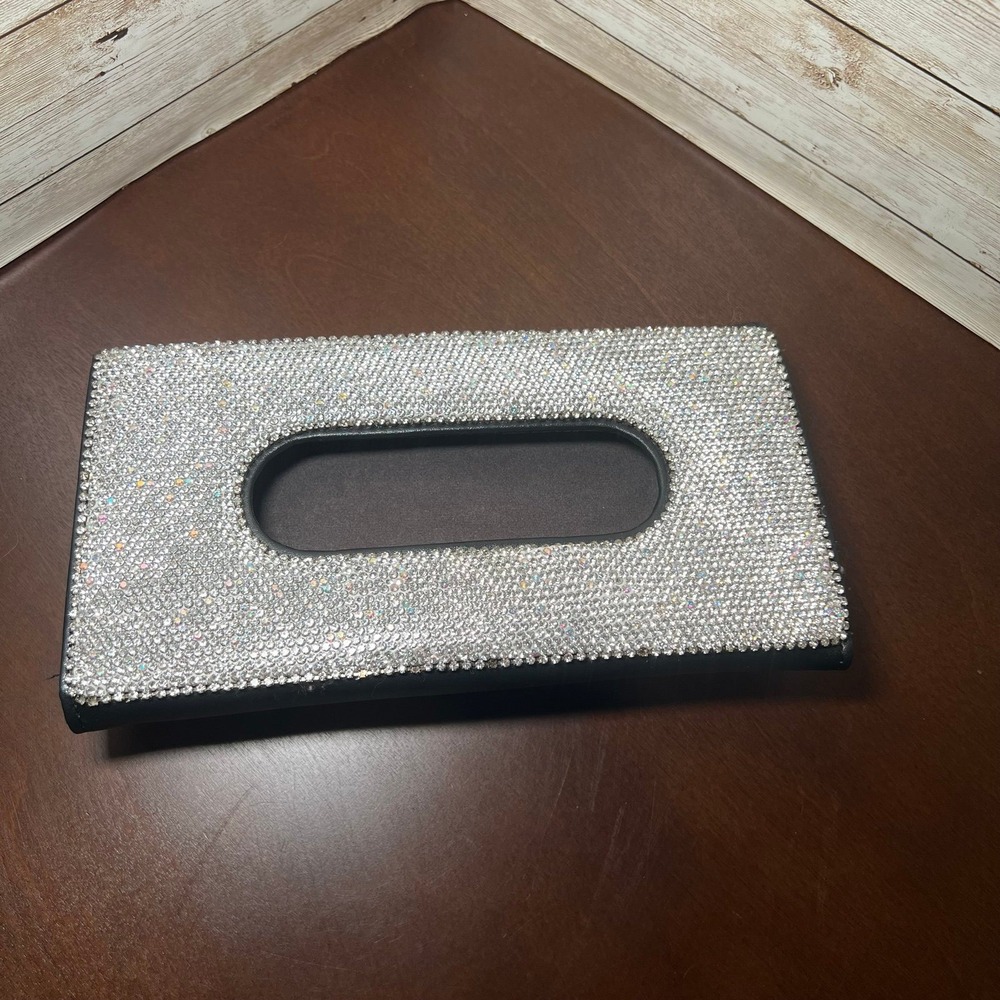 Bling car visor mask/tissue‎ holder
